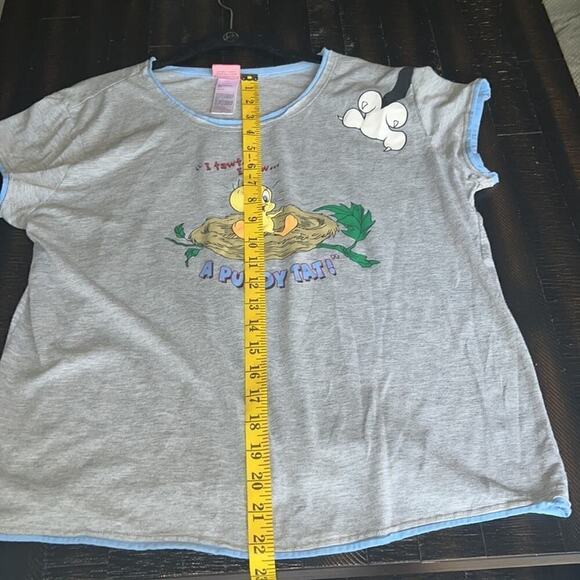 ▶️ Looney Tunes ◀️ Vintage Tweety Bird Shirt. Large - Picture 10 of 12